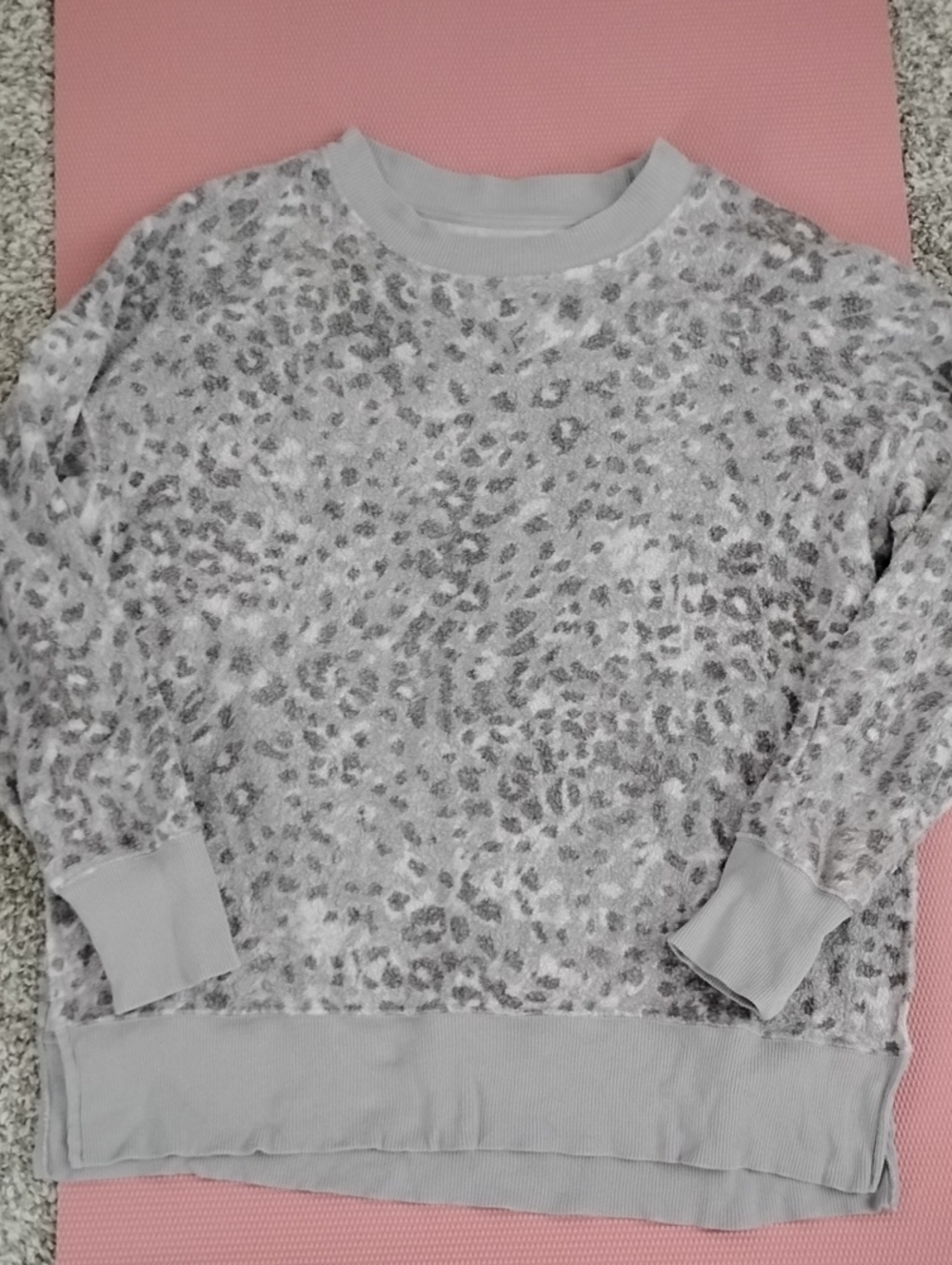 Aerie Leopard Print Oversized Sweatshirt